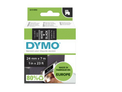 Dymo D1 Standard Labels 24 mm x 7m white/black