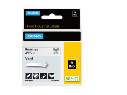 Rhino IND Vinyl Labels 9mm x 5,5m white