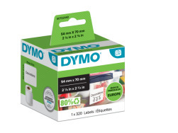 Dymo LabelWriter Multi-Purpose Labels 70 x 54 mm- white